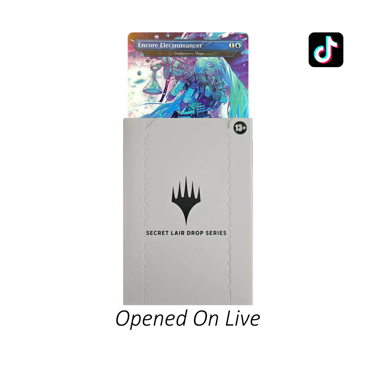 LIVE ONLY Hatsune Miku Secret Lair Drop Rainbow Foil