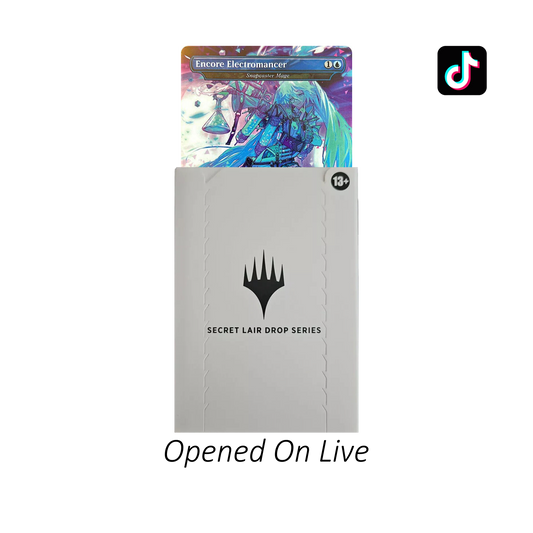 LIVE ONLY Hatsune Miku Secret Lair Drop Rainbow Foil